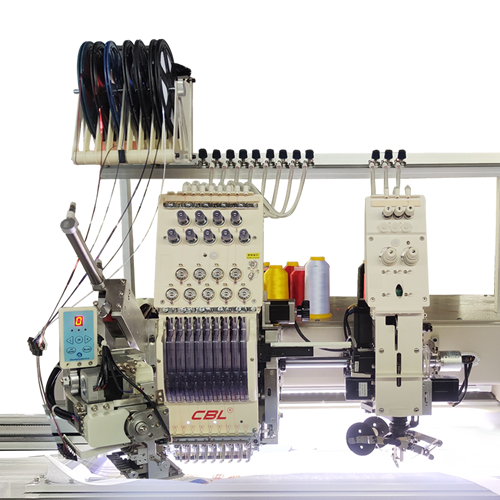 CBL High Speed Single Head Coiling/cording Mixed Flat Computerized Embroidery Machine