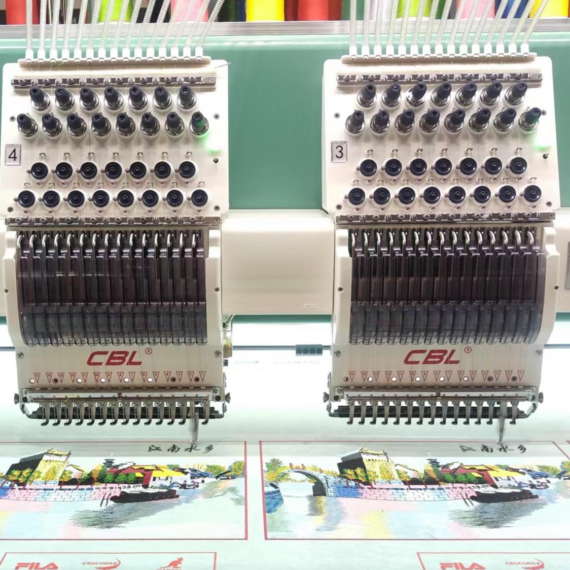CBL 4 Heads High Speed Flat Computerized Embroidery Machine